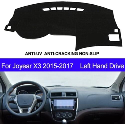 Car Dashboard Cover For Joyear X3 2015 2016 2017 Left Hand Drive Dash Mat Pad Carpet Dashmat Sun Shade Pad Dashboard Car Styling