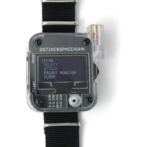 DSTIKE WiFi Deauther Watch V3 ESP8266 Development Board | Smart Watch DevKit | Arduino NodeMCU ESP32 IoT 800mA
