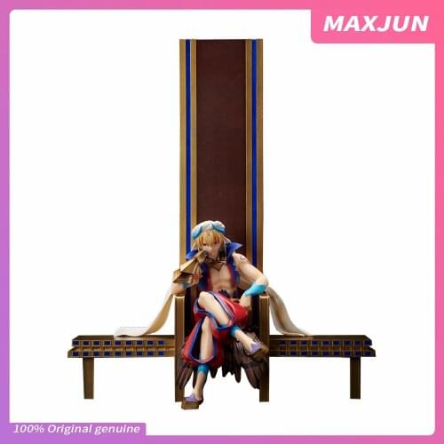 MAXJUN Anime Fate/stay night Figures ANIPLEX+ Gilgamesh 34cm PVC Model toys Golden sparkle Collection Fate/Grand Order