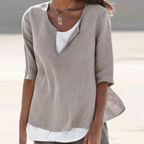 Casual v-neck women t-shirts summer simple solid color mid-length top female tops short sleeve ladies tops plus size 5xl