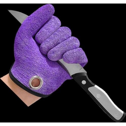 WALK FISH 1Pcs Non Slip Latex Fishing Gloves Outdoor Gloves With Magnet Latex Protact Hand from Puncture Fishing Tool
