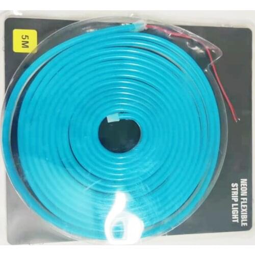 ICE Blue Silicon Slim Neon LED SMD2835 12 Volt 7w 6x12mm Neon Light Flex Bendable Waterproof For DIY Neon Sign