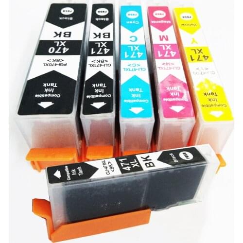 Ts5040 PGI-470 CLI-471 For Canon pixma ts5040 MG5740 MG6840 TS6040 printer PGI470 CLI471 Ink cartridge