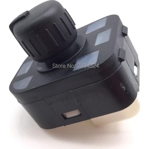 Adjust knob side mirror switch with Floding For Audi A1 A2 A3 A4 A6 S3 S4 S6 RS4 RS6 A8 S8 Q7 TT R8 TTRS Seat Exeo 8E0959565A