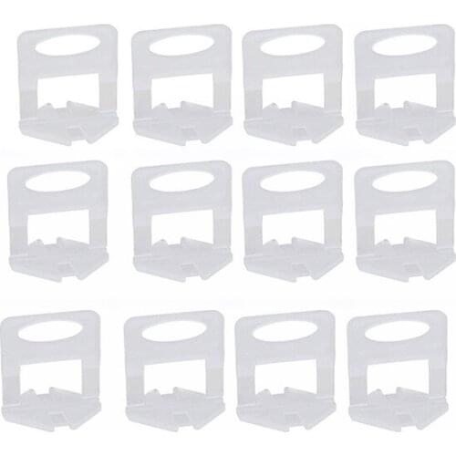 500Pcs Plastic Ceramic Tile Leveling System Clips Tiling Tile Leveler Tool Kit Wall Floor Carrelage for Tiling Tools Retail