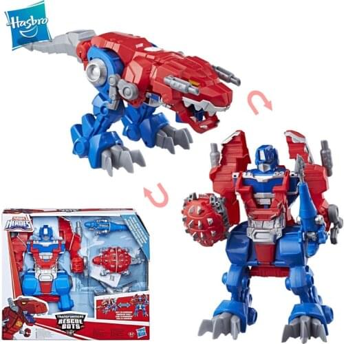 TAKARA TOMY Transformers Rescue Bots Playskool Heroes Knight Optimus Prime Kids Autobots Robots Conversion Model Collection Toy