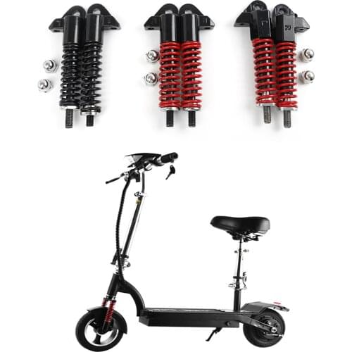 Outdoor Wheel Electric Spring Rebound Front Suspension Shockproof Hydraulic Shock Absorber Parts Hole Threaded Damping Scooter
