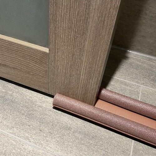 95CM Door Bottom Sealing Strip Wind Proof Strip Sound Insulation Door Window Gap Rubber Strip Door Seal Warmth Sticker Strip