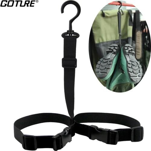 Goture Fishing Wader Hit Boot Hanger Adjustable Strap for Storage Drying Fly Fishing Accessories