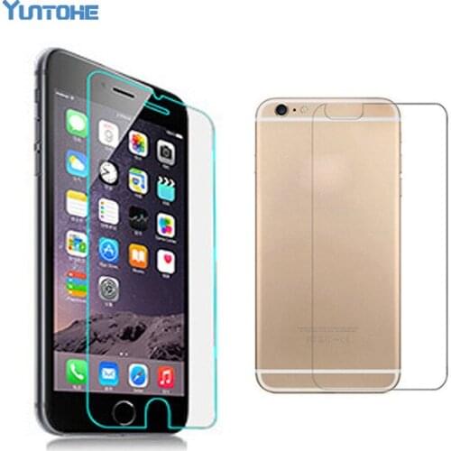 High Quality 9H 0.26mm HD Premium Tempered Glass For iPhone 11 12 13 X 8 7 6 6S Plus Screen Film Protector Front or Back 500pcs