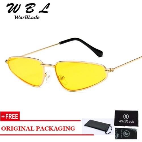 WarBLade Retro Women Sunglasses Sexy Small Cat Eye Eyewear 2019 Fashion Ladies Sun Glasses Women Brand Designer Vintage