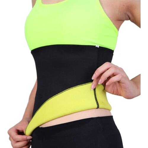 Women Slimming Belt Neoprene Waist Belts Body Shaper Corset Promote Sweat