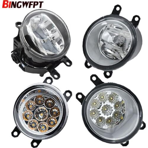 1pair H11 LED Fog Light Halogen Fog Lamp 12V For TOYOTA AVENSIS AURIS RAV 4 III CAMRY Corolla PRIUS YARIS 2003-2015