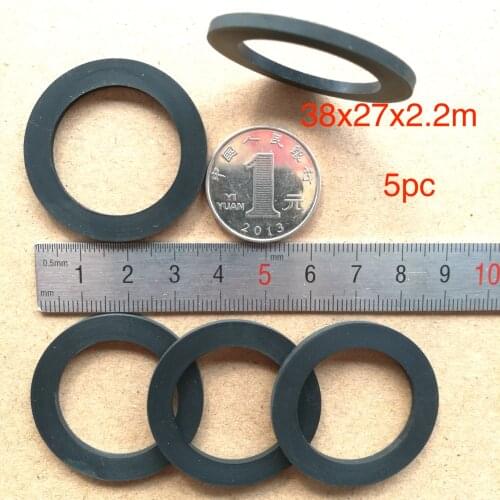 5pcs 38x27x2.2mm wheel shock absorber for belt pulley cassette deck audio recorder cassette pinch roller Stereo player