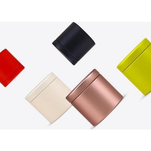 50pcs Gold Black Mini Small Tea Candy Box Metal Tin Storage Boxes DHL free Shipping