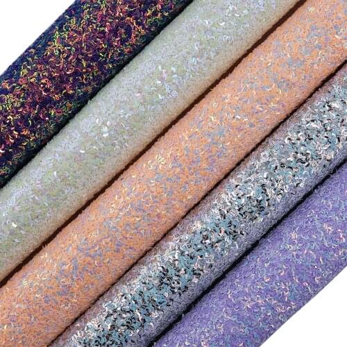 Arrowhead Shiny Chunky Glitter Fabric Leather New Arrival A4 Sheet For Craft Sewing Bows Earring DIY F0717