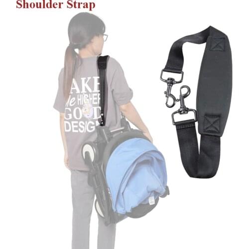 Stroller Accessories YOYO Stroller Shoulder Strap1:1Fabric Fit Yoya Baby Throne Babytime Foldable Traveling Pram Accessory