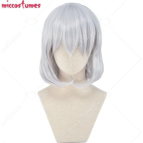 Howls Moving Castle Sophie Cosplay Silver White Wig