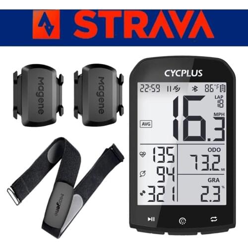 Wireless Cycling Computer GPS MTB Bicycle Speedometer Cycplus M1 Usb Ant+ Road Bike Cadence Power Meter For Bryton Garmin Zwift