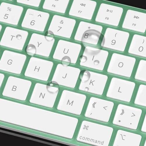Keyboard Cover for Apple 2021 Imac Magic Control Keyboard Film Ipad Fully Transparent 0.13mm with Id Mute Tpu Material