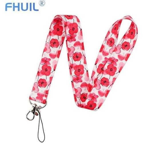 Mobile Phone Straps for Keys Keychain USB ID Card Pass Badge Holder Phone Lanyard Neck Strap for iPhone Wrist Strap Hang Rope
