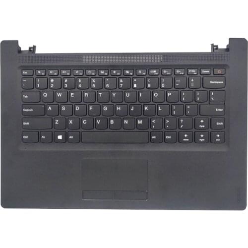 New Laptop Palmrest Upper Cover Keyboard Housing Topcase Top Cover For Lenovo Ideapad 110-14IBR