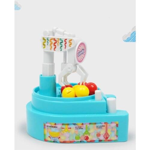 Plastic Simulation Grabber Machine Pretend Role Play Toy for Kids - Blue