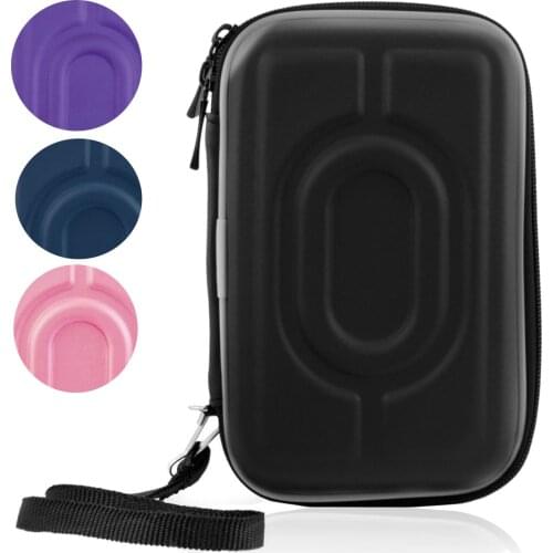 Shockproof Zipper Carry Travel Storage Case for External HD HDD 2.5 Inch Hard Drive Disk IDE SATA Enclosure Accessories