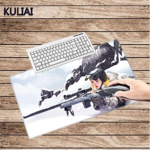XGZ White Bottom Rubber Precision Knocking Player Mouse Pad Laptop Player Game Laptop Computer Mouse Pads for Surprise Lol Cf
