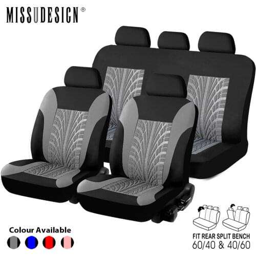 Universal Fashion Styling Full Set Auto Interior Accessories Automobile Car Seat Cover