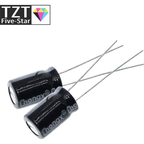 Higt quality 400V4.7UF 8*12mm 4.7UF 400V 8*12 Electrolytic capacitor