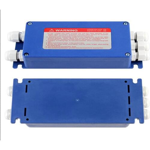 Load cell junction box 5-hole 4-wire junction box weighbridge /weight sensor weighting sensor pressure sensor adapter wire shell