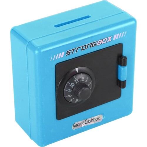 Mayitr Combination Lock Coin Money Saving Storage Box Code Cash Safe Case Piggy Bank Home Decor Money Boxes