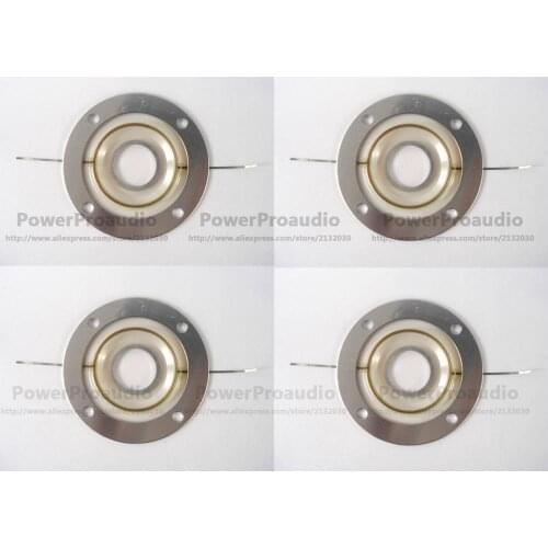 4pcs 37.9mm 38mm Voice Coil for JBL 2408H 2406 2407 2408H diaphragm, 2406 2407H, PRX, MRX, VT Aluminum wire