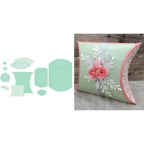 Flower Dimensional Frame Metal Cutting Dies Stencils For DIY Scrapbooking Embossing Photo Album Decoration Card Crafts Die Cut