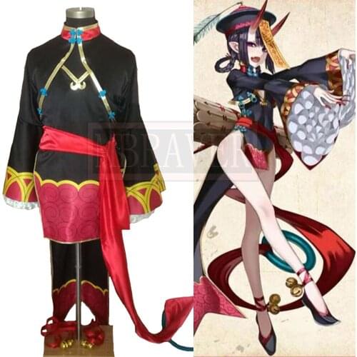 FGO Fate Apocrypha Semiramis Sammu-ramat Assassin Fourth anniversary Shuten Douji Cosplay Costume Women Dress For Halloween