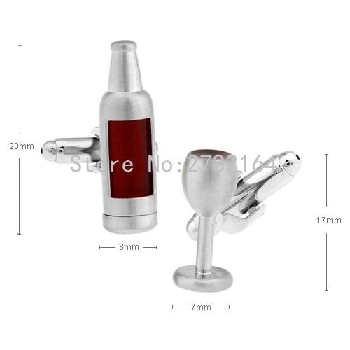 Bottle modelling of the lacquer that bake cufflinks mens shirts cufflinks cuff free shipping of the lacquer that bake