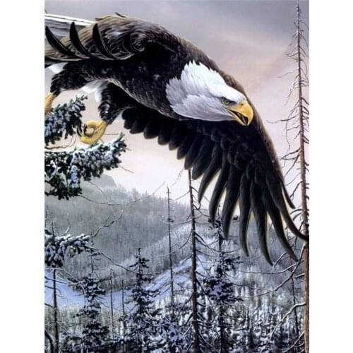 Hot sale 5d diamond painting animal cat bird parrot Flamingo penguin mosaic handmade rhinestone diamond embroidery Home decor