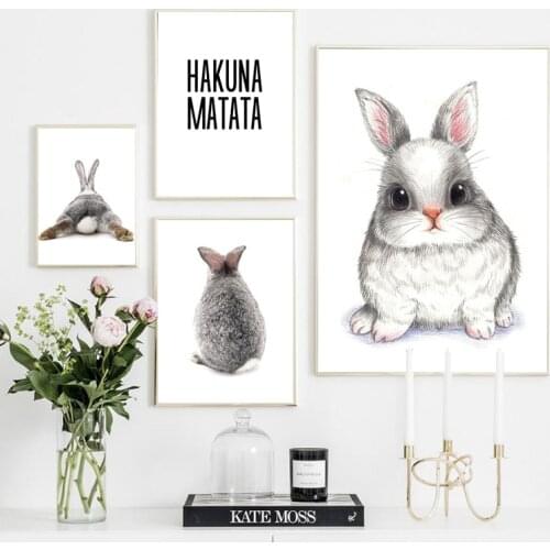 Canvas Painting Poster Home Decorative Animal Giraffe Quotes Nordic Poster Painting Wall Artwork Pictures Living Room Modular