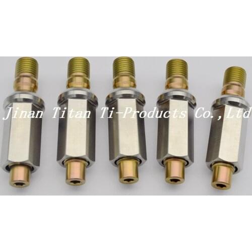 European automotive titanium alloy wheel hub color stud and nut (20 pieces)