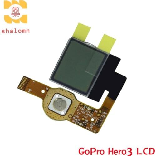 New LCD Display Screen For Gopro Hero 3+LCD GoPro Hero3 Dog 3 Screen Fuselage Repair Parts