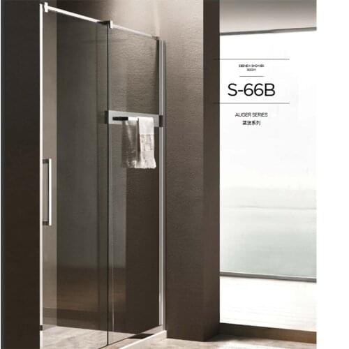 One shaped shower room custom dry and wet separation bathroom bath room bath screen mobile toilet partition simple