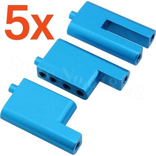 Wholesale 5Sets/Lot 860011 HSP Alum Alloy Radio Plate Post Upgrade Parts For 1/8 Off Road Nitro Gas Short Course Truck 94763