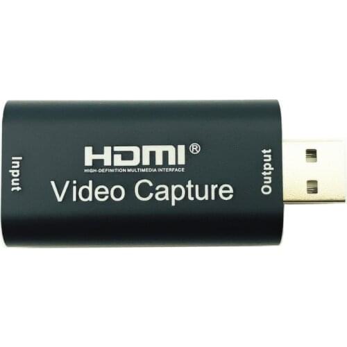 Video Card HDMI Video Capture Card VHS USB 2.0 Grabber Recorder 4K 1080P for PS4 Game DVD Camcorder HD Camera Live Streaming NEW