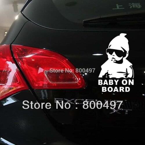 Baby on Board Baby in Car Stickers Car Decal for Toyota Ford Chevrolet Volkswagen Tesla Opel Hyundai Kia Lada