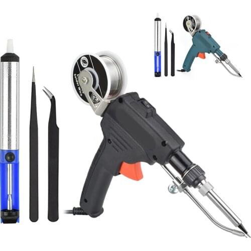 Us Plug 110V 60W Hand-Held Internal Heating Soldering Iron Automatically Send Tin With Power Switch Welding Repair Tool