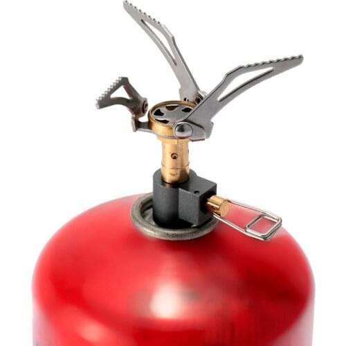 Mini Folding Outdoor Camping Stove Gas Stove Survival Furnace Stove Cooking Picnic Gas