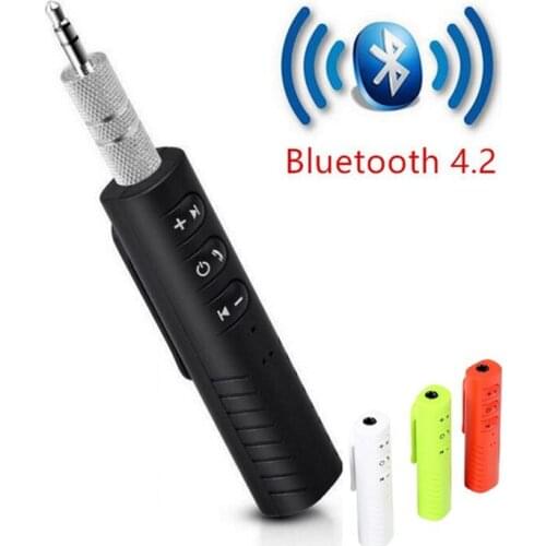 Universal 3.5mm jack Bluetooth Aux Audio Receiver Adapter Hands free Car Kit Music Receiver 3.19