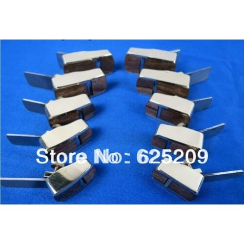 10pcs different (5pcs flat +5pcs convex ) bottom brass wrap blackwood planes woodworkingluthier tools