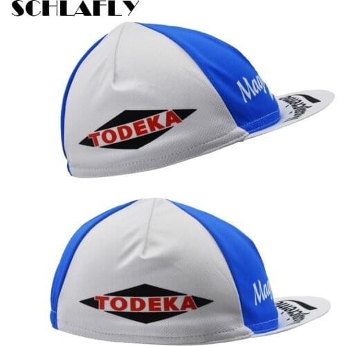 1972 belgian team cycling caps blue Headwear Quick-Drying Polyester Cycling Hat schlafly
